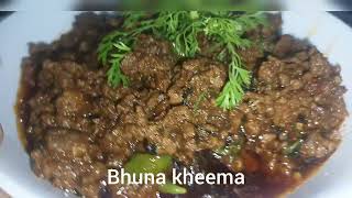 Bhuna keema || भुना कीमा || aisa keema jo khane wale ka pet bhare par dil nahi || fullthaali