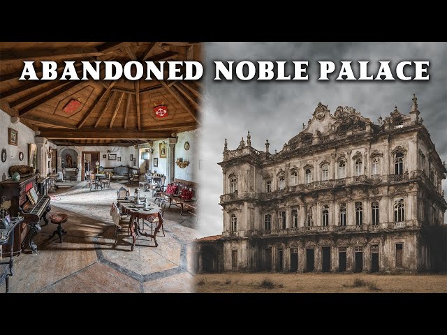 Fascinating Abandoned Noble Palace Of A Portuguese Military Captain - Full Of Treasures! class=