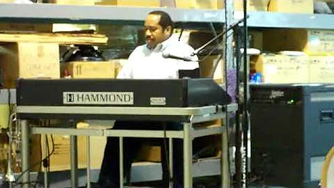 Rickey Singleton At Hammond Organ Christmas Party
