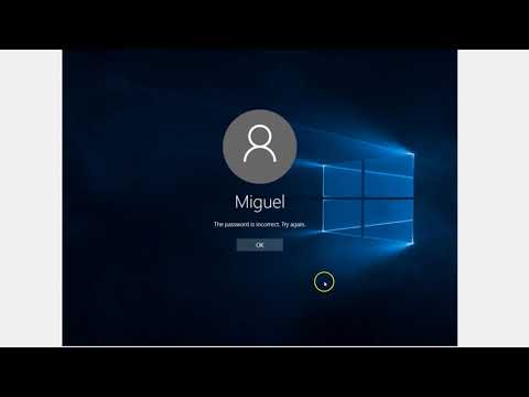 Tutorial - Reset forgotten Windows 10,8,7 password on laptop / PC / tablet