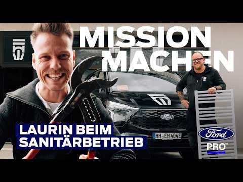 Laurin at the plumbing company | Mission Make S2 ​​EP2 | Ford Pro