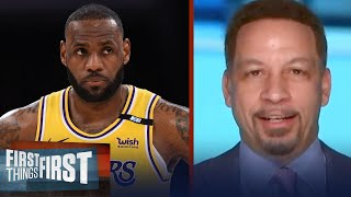 LeBron \& Lakers are more vulnerable than I thought — Chris Broussard | NBA | FIRST THINGS FIRST