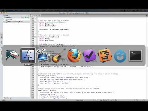 100. How an index.php page works, and a quick demo of our refactored game (a Drupal how-to)