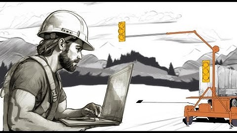 Increase work zone safety by using Portable Traffic Signals