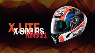 X-lite X-803 Rs Ultra Carbon Replica Rins 21