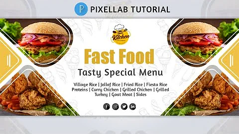 Design awesome flyer with PixelLab | PixelLab Tutorial 2023