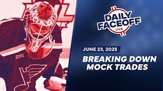 Breaking Down Your Mock Trades Previewing The Goalie Market Daily Faceoff Live Wfrank Seravalli