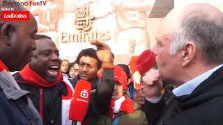 Arsenal 30 Watford | Have Respect! Claude & Fan Clash Over Wenger