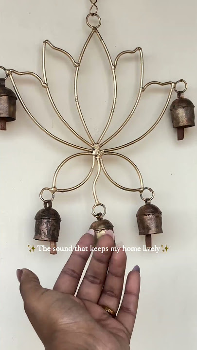 How to style a copper kutch Bell in your house? Ft. Atrangi's LOTUS COPPER BELL!