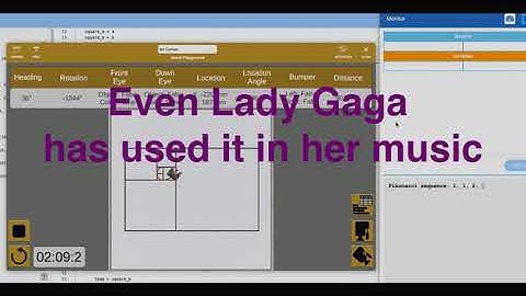 Plotting Fibonacci spiral fractal using Python VEXCodeVR