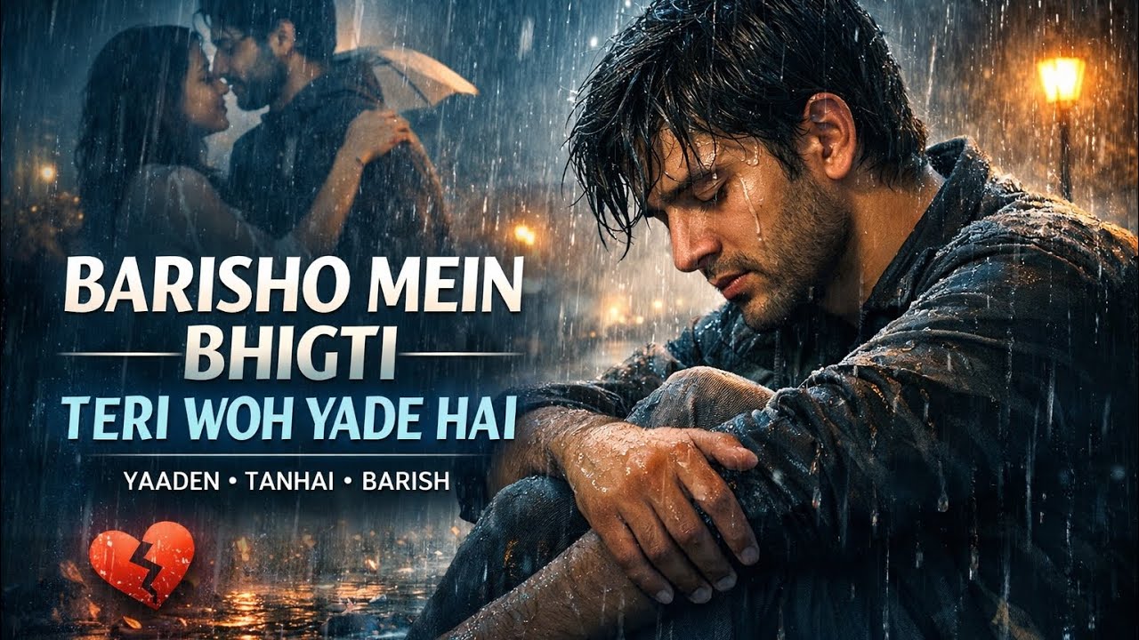 BARISHO MEIN BHIGTI TERI WOH YADE HAI AI SONG[ AI SONG WORLD] LYRICS AND SUBTITLES VIDEO