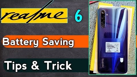 Realme 6 battery Draining issue solve || Realme UI battery fast draining Problem || realme 6 🔋drain