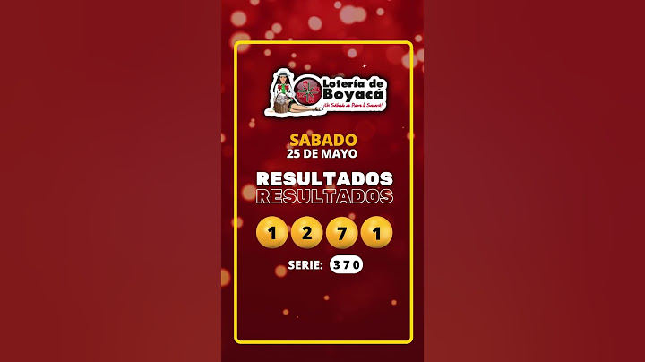 RESULTADO DE LA LOTERIA de BOYACA del 25 DE MAYO DE 2024 #Shorts #Loteria