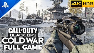 Call of Duty Black Ops Cold War FULL GAME (PS5) Immersive ULTRA Graphics Gameplay [4K60FPS]