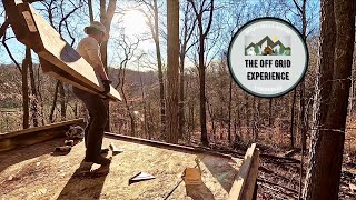 Off Grid Cabin Additions (Bedroom)| Ep. 2 | First Course of “Logs” and Better Way to do Corners by The Off Grid Experience 126,202 views 1 year ago 20 minutes