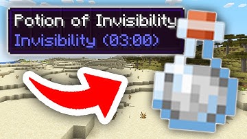 How To Make A Potion Of Invisibility In Minecraft - Easy Guide