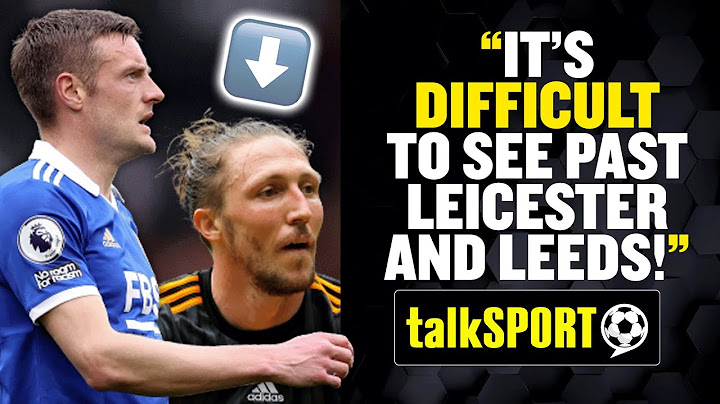 WHO WILL GO DOWN? ⬇️🥴 Simon Jordan believes Leicester City & Leeds United are in MASSIVE TROUBLE! 😫