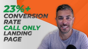 Landing Page Example | 23%+ Conversion Rate Landing Page (Call Only Page)
