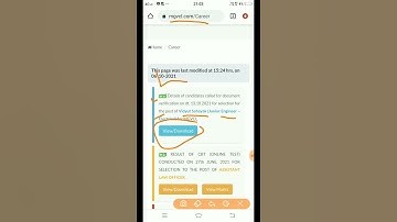 MGVCL Vidyut Sahayak (Junior Engineer Electrical) List of Candidates  for Document Verification 2021