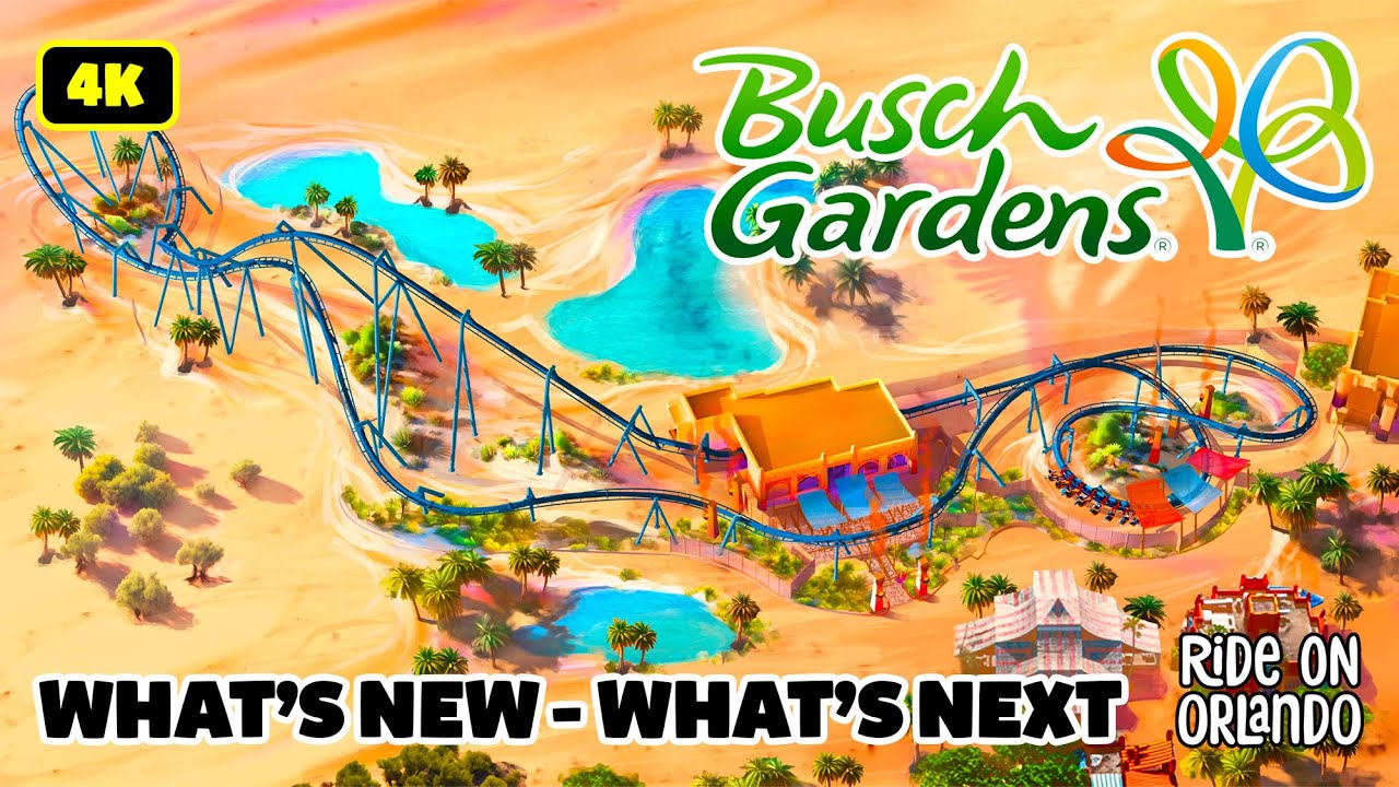 Busch Gardens Tampa What's New, What's Next for 2024! Phoenix Rising