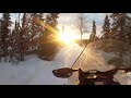 2020 Ski-Doo expedition LE 900 ace turbo. Tallest mountain in north America trail ride with a moose!