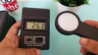 luxmètre جهاز قياس شدة الضوء