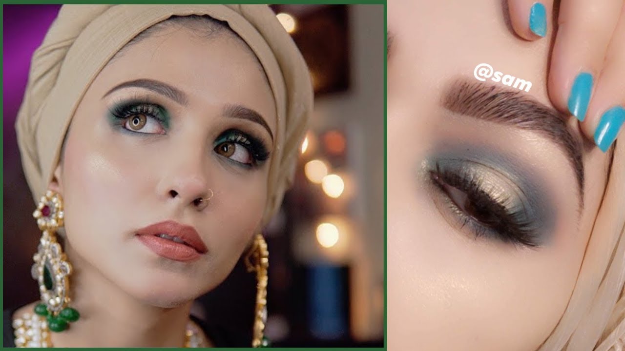 Hunaina Rasool Inspired Halo eye makeup _ Beautiful eye makeup look ...