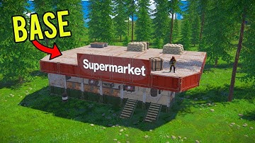I Built My Own Super Market Monument In Rust..