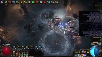 [POE 3.22] - Vortex Ignite Elementalist - Simulacrum Wave 30