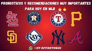 ⚾️✅️ PRONOSTICOS MLB HOY 9 DE ABRIL 2024⚾️✅️