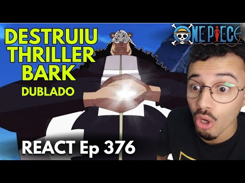 REACT DUBLADO - KUMA DESTRUIU OS CHAPÉUS DE PALHA - Ep.376 - ONE PIECE - #onepiece #anime #luffy