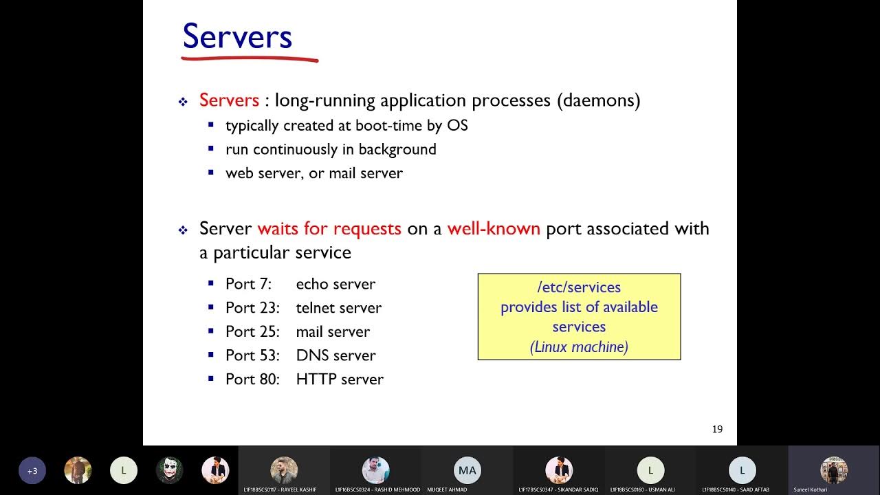 Lecture 3 part 2: Introduction to Sockets - YouTube