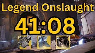 Legend Onslaught in LESS than 42 mins! (41:08)