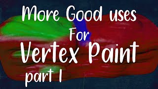 Using Vertex Paint To Create Shader Maps
