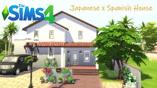 Japanese x Spanish House | The Sims 4 | Speed Build &amp; Tour