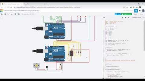 Tinkercad | Mengukur Suhu Menggunakan TMP36 & LCD 16x2
