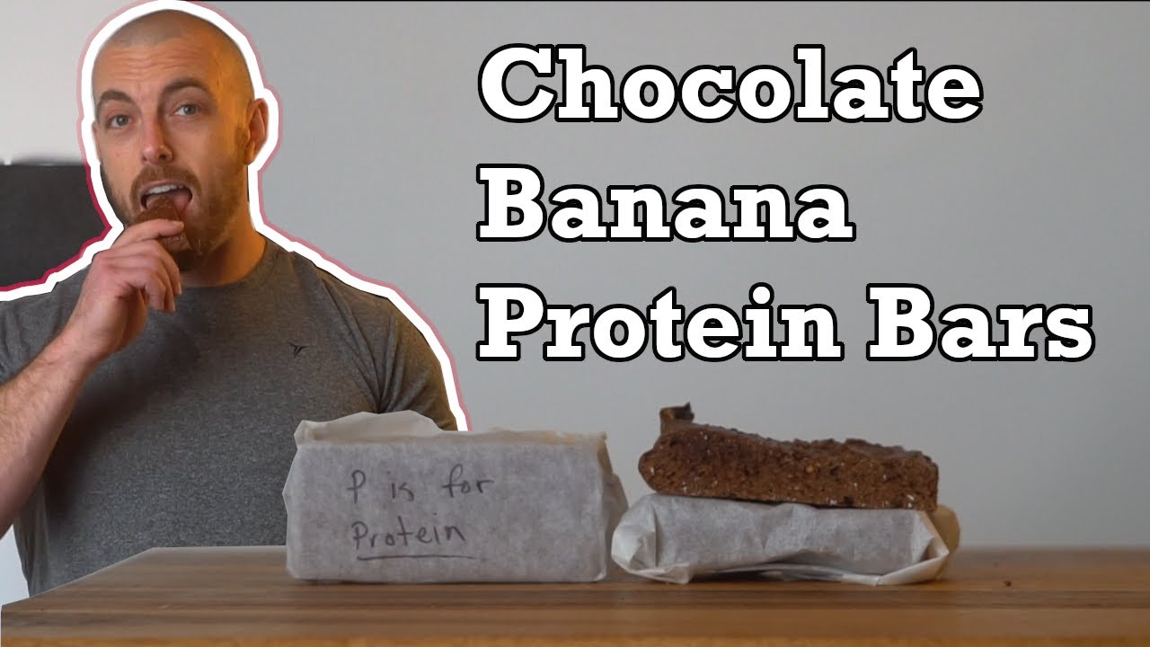 Chocolate Banana Protein Bars YouTube