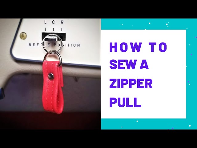 Zipper pull-tab {Tutorial} - Sacôtin