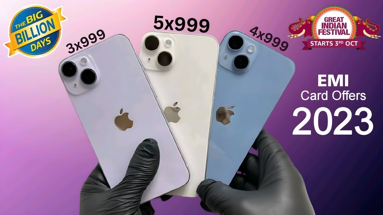 All iPhone Price in Flipkart/Amazon Big Billion Days Sale 2023 😍