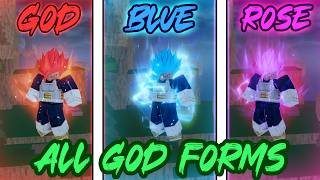 I Mastered EVERY God Form in Roblox Dragon Soul