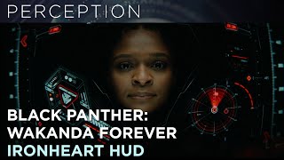 Marvel Studios' Black Panther: Wakanda Forever: Ironheart HUD Design