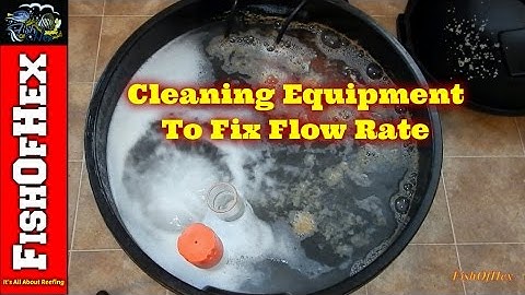 Cleaning Equipment To Fix Flow Problem In Biopellet Reactor