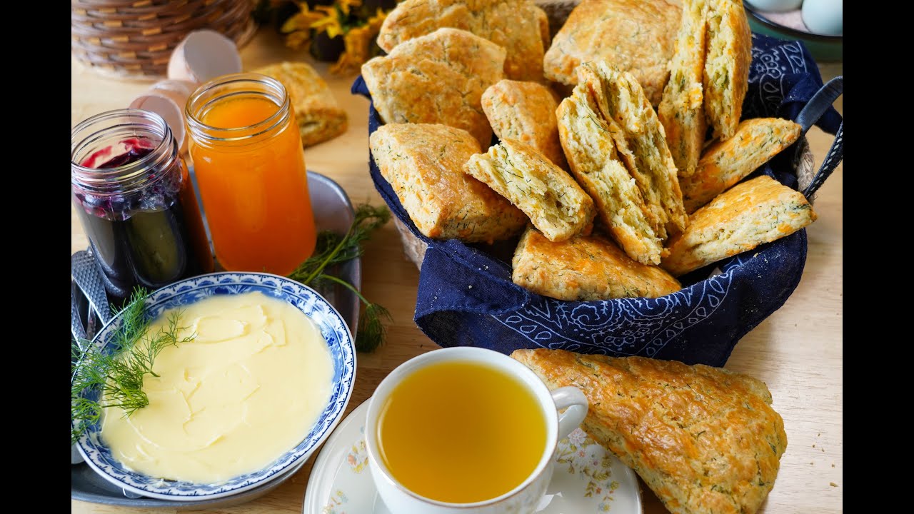 Dill and Cheese Scones YouTube