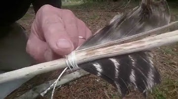 Bushcraft primitive bow and arrow ( part 2 ) self defense Eagle Jon