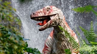Dinosaur Uproar At The Eden Project Summer Event 2015