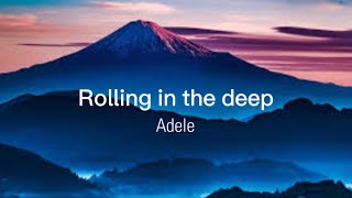 Rolling in the deep - Adele ( remix ) lyrics video