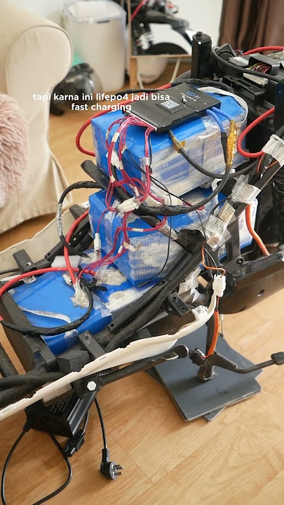 Durasi charge motor listrik setelah upgrade baterai ke 100ah