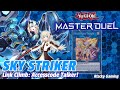 【Master Duel】Testing Top tier Sky Striker Part 2 - Link Climb: Accesscode Talker!