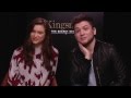 Taron Egerton and Sophie Cookson interview for "Kingsman: The Secret Service"