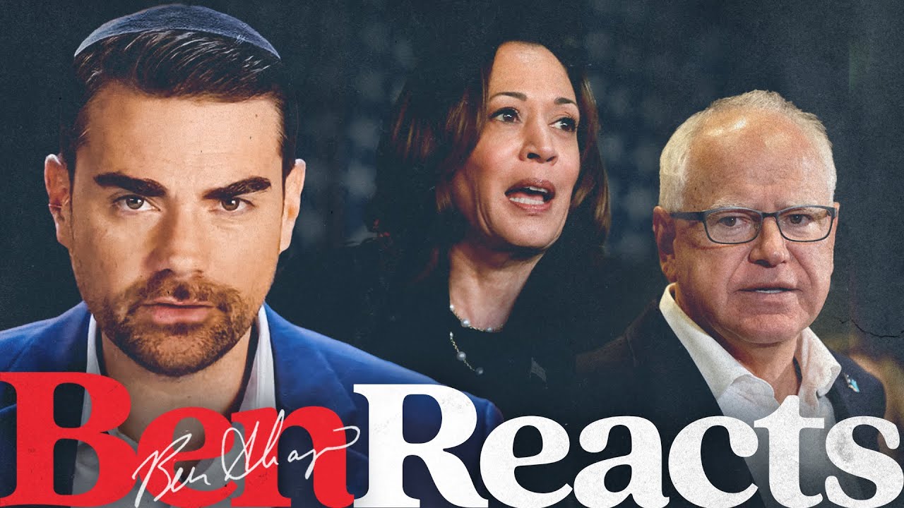 Ben Reacts | Harris & Walz Debut Event